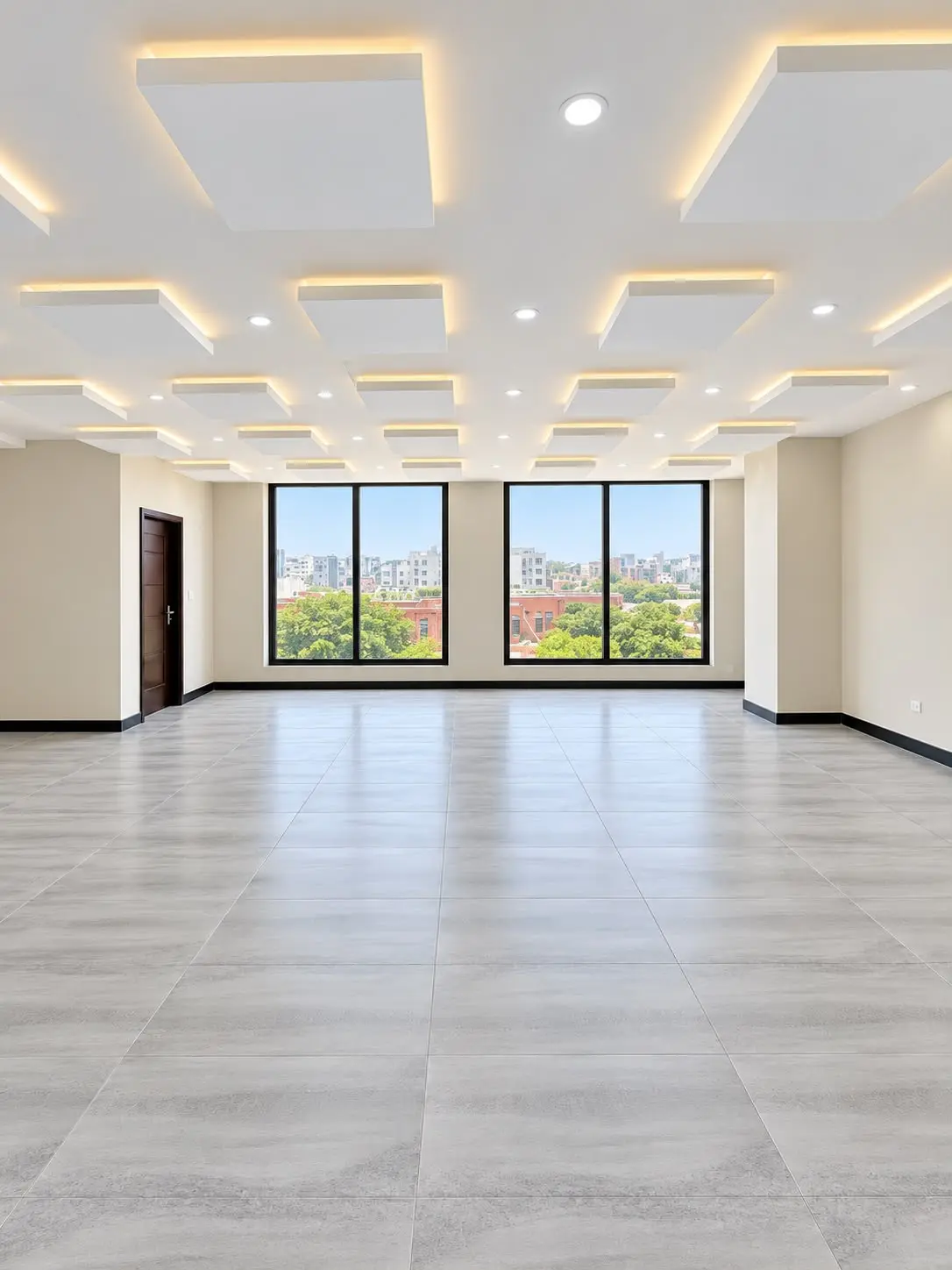 Falcon Tower — lobby & staircase